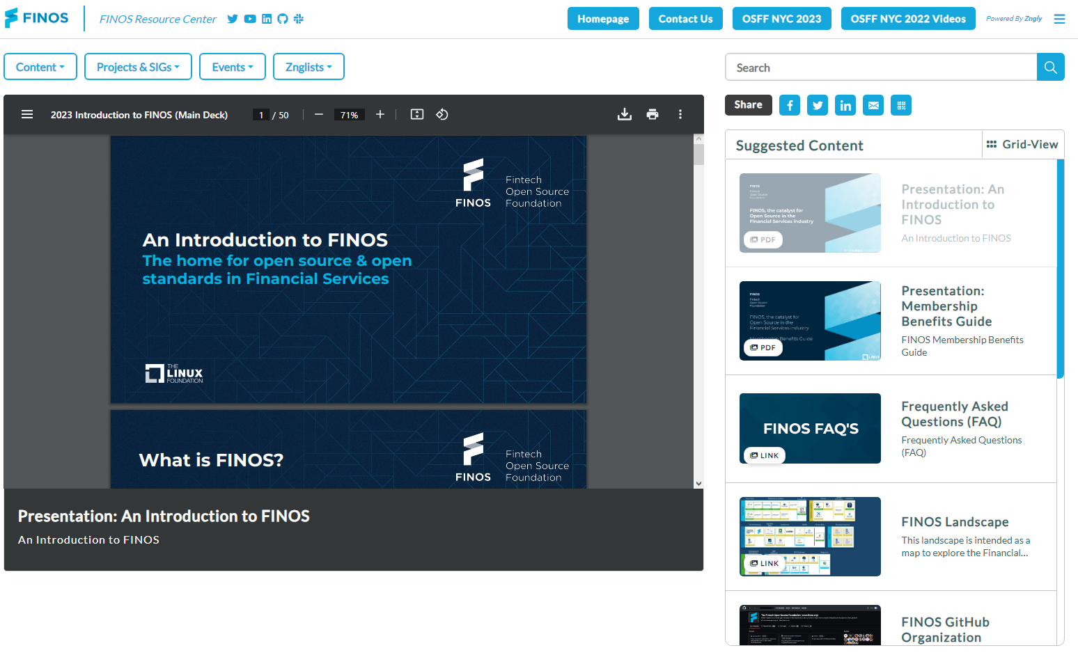 Welcome to the FINOS Resource Centre!